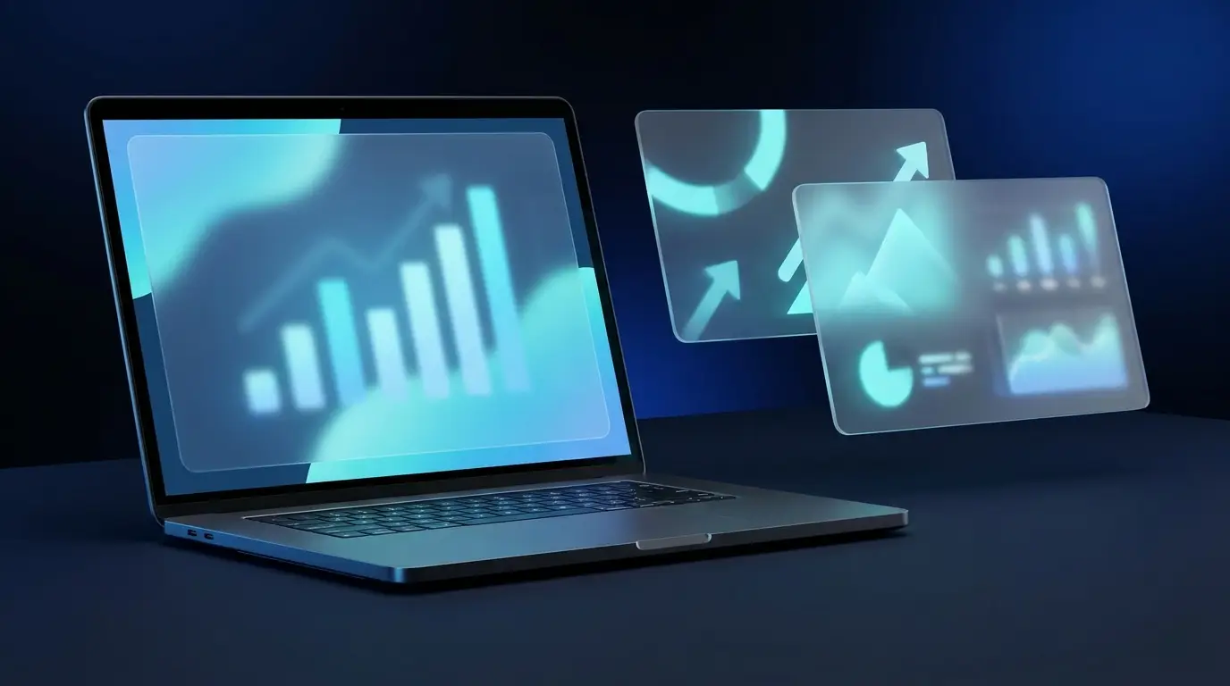 Operations Reporting OS on laptop