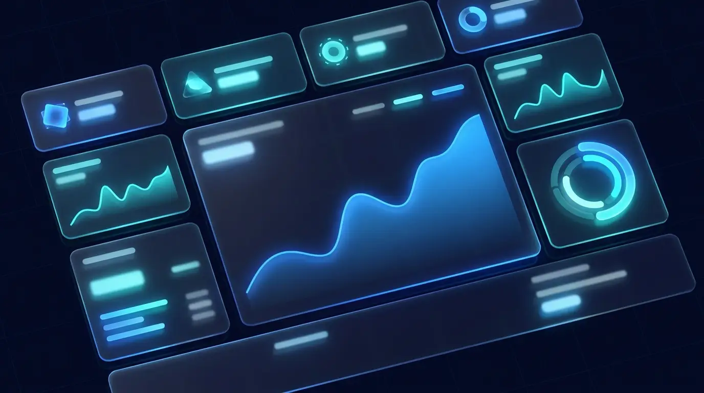 AI growth dashboard with revenue analytics and pipeline metrics